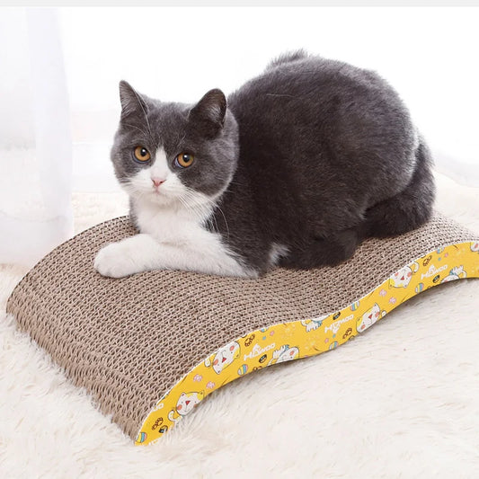 THE CAT CARDBOARD SCRATCHER